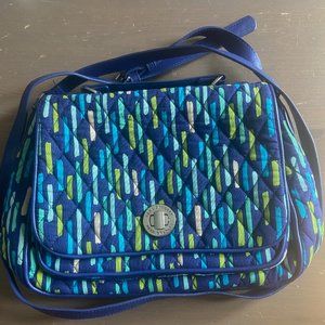 Vera Bradley *Retired* Katalina Showers Crossbody with Metal Twist Lock